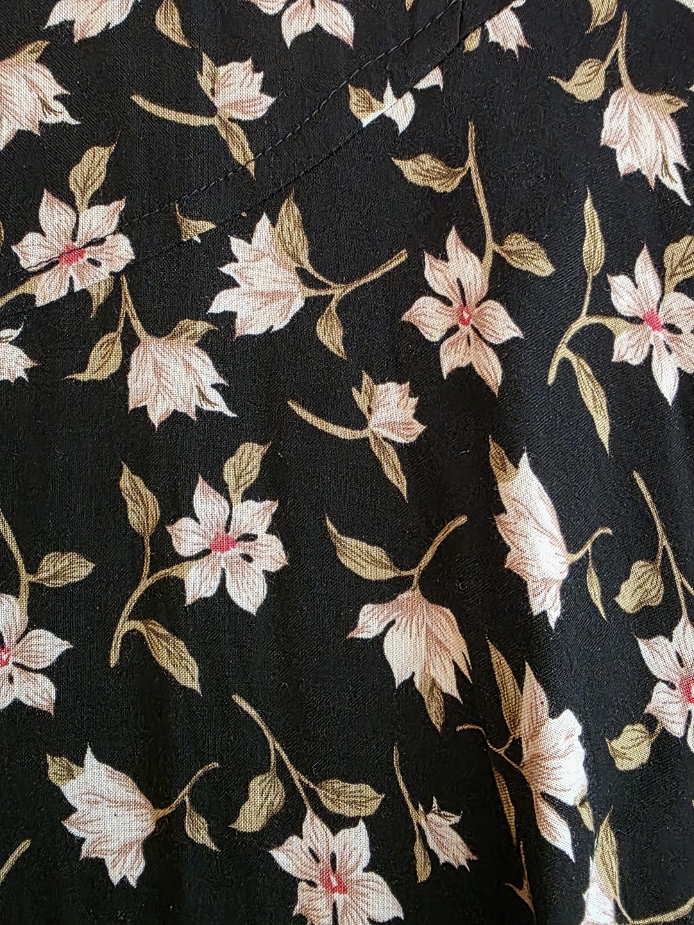 Vintage All That Jazz Floral Dress 9/10 90s Chorus Cottagecore Boho Vacation - Picture 6 of 9